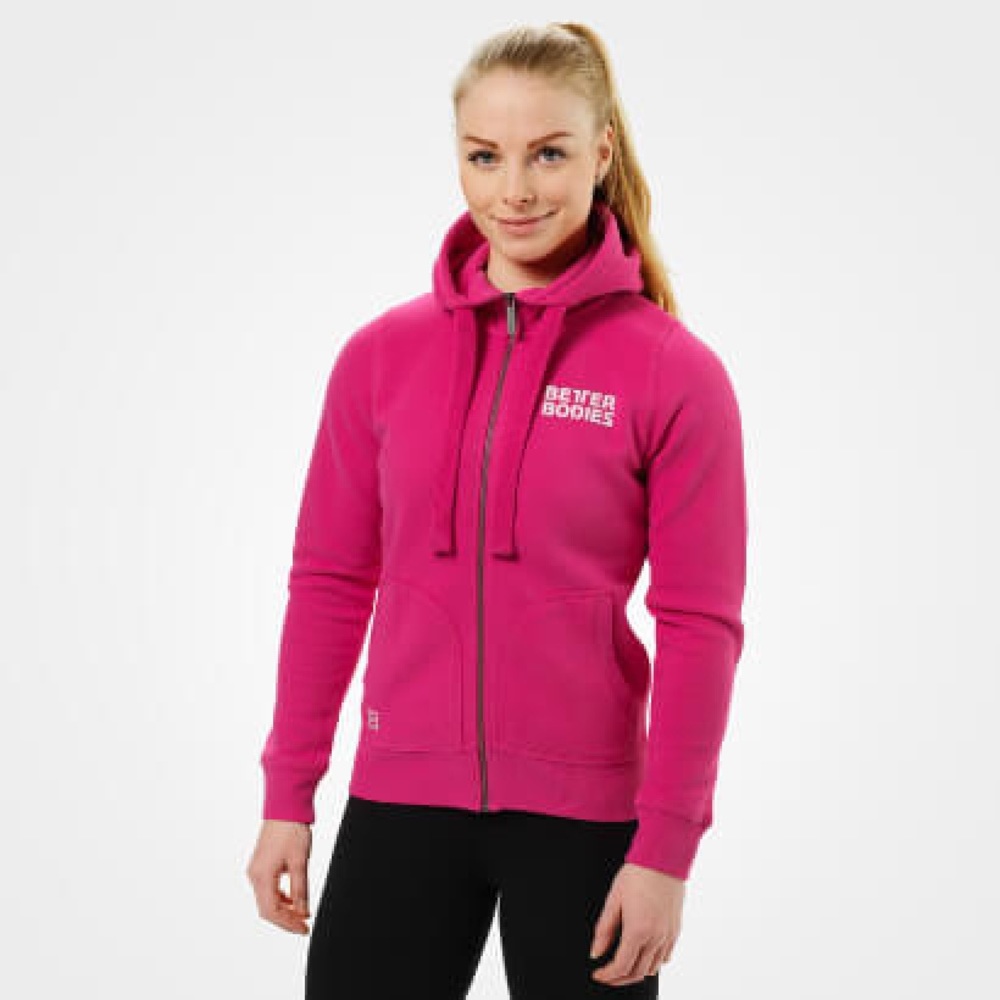Better Bodies Soft Hoodie Hot Pink